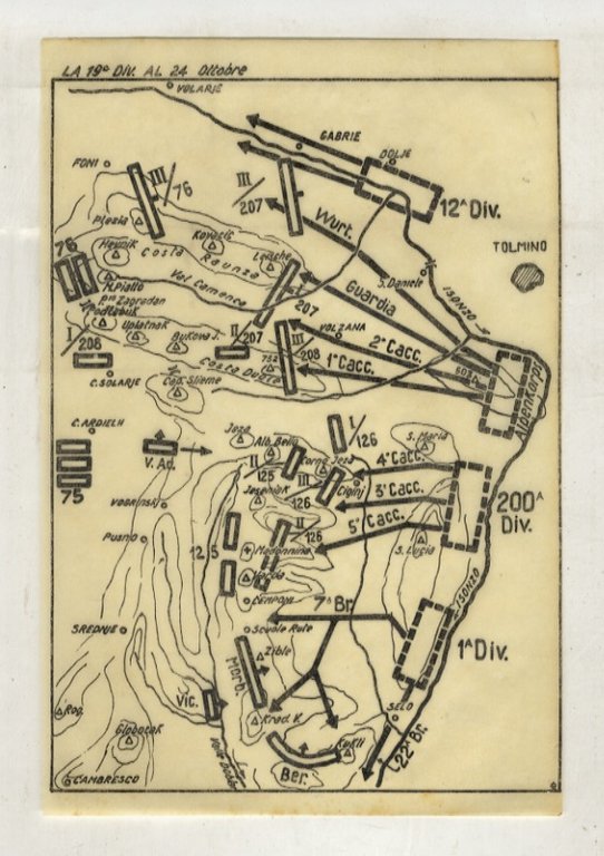 La battaglia dell'ottobre 1917.