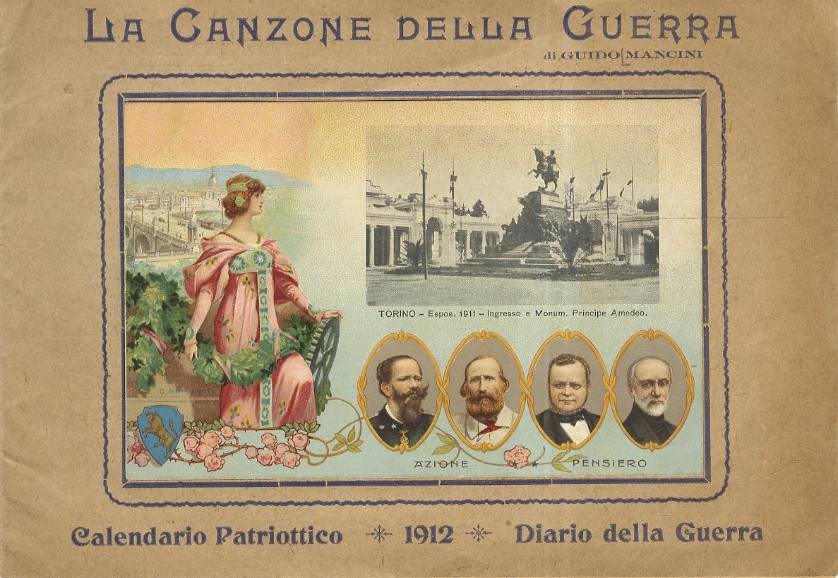 La canzone della guerra. Calendario patriottico - 1912 - Diario …