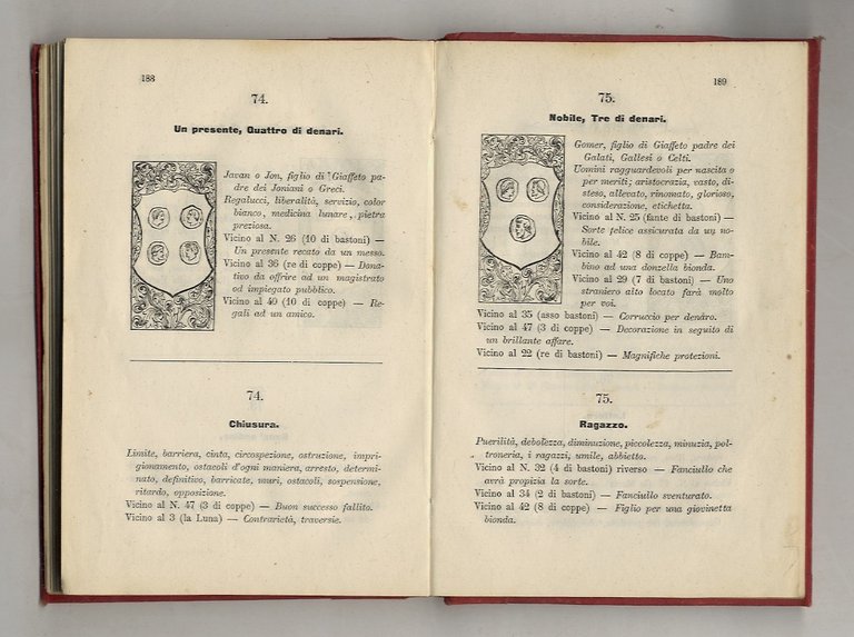 La Cartomanzia, ossia la vera arte di tirar le carte. …