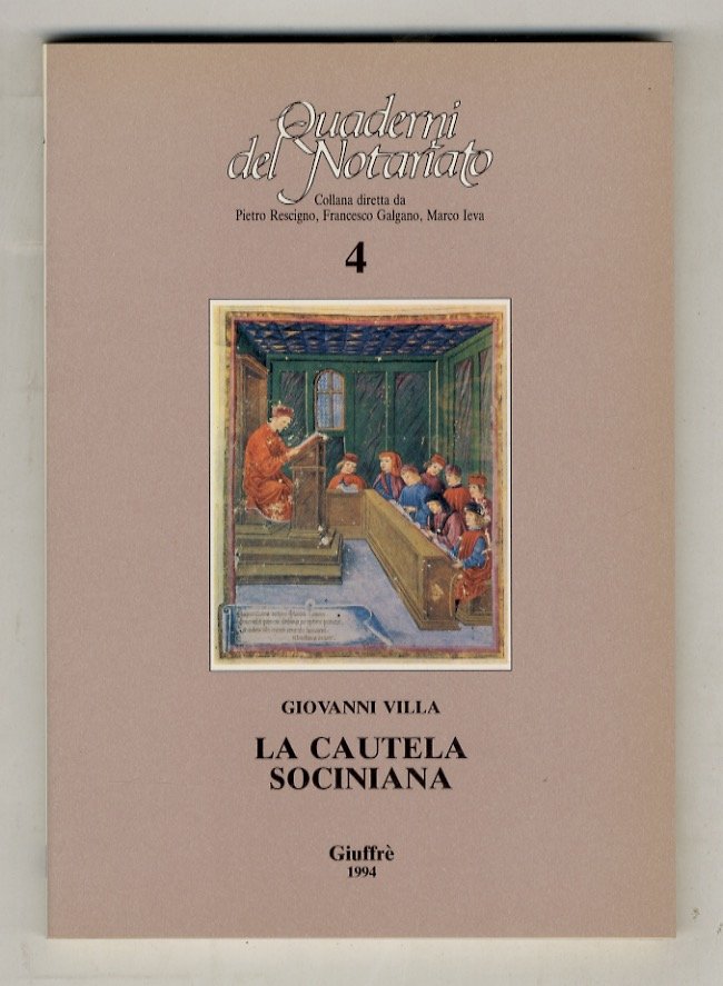 La cautela sociniana.