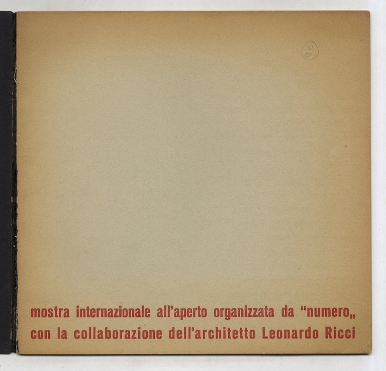 La cava. Mostra internazionale all'aperto di arti plastiche. 24 settembre …