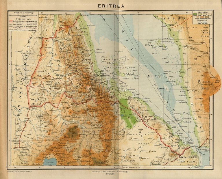 La colonia eritrea. Condizioni e problemi. Fascicolo 1.
