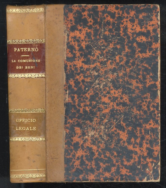 La comunione dei beni nel codice civile italiano.