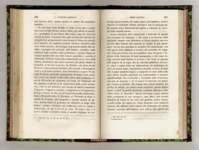 La contessa Matilde e i romani pontefici (.).
