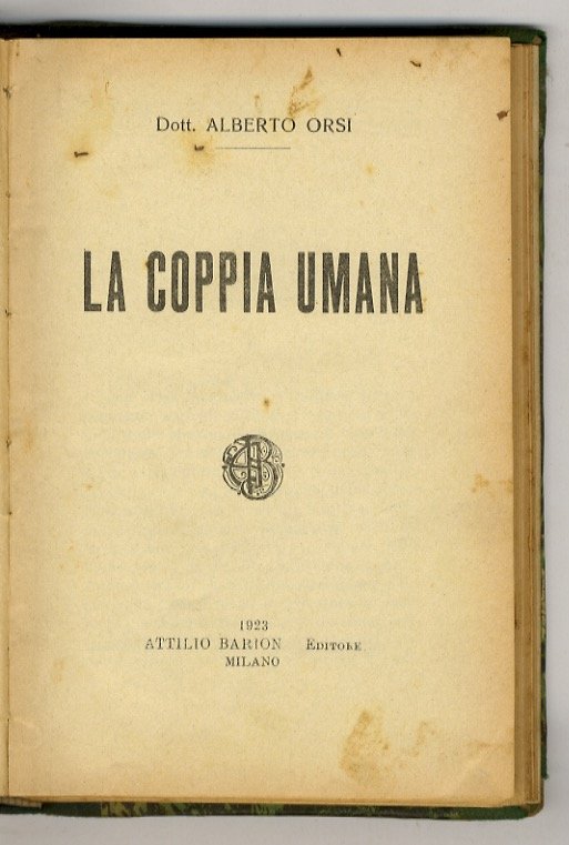 La coppia umana.