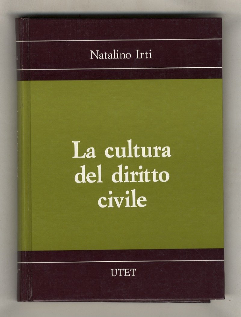 La cultura del diritto civile.