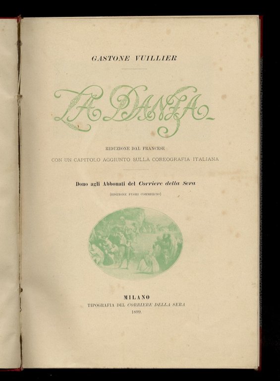 La danza. Riduzione dal francese. Con un capitolo aggiunto sulla … | Immagine Gallery 1