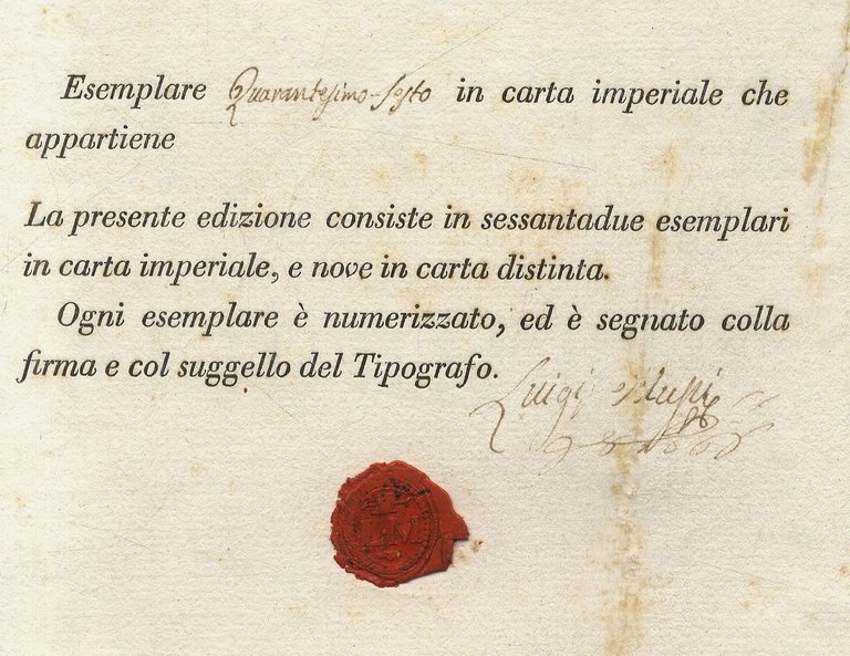 La Divina Commedia di Dante Alighieri. Tomo primo [-terzo].