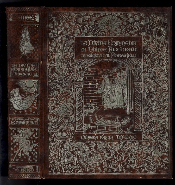La Divina Commedia istoriata da Sandro Botticelli (ricostruiti da anonimo …