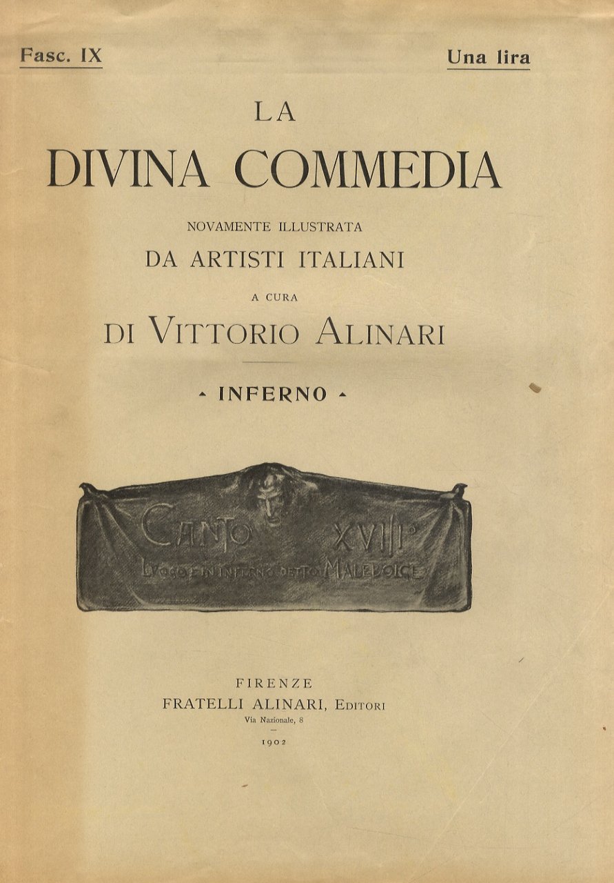 La Divina Commedia novamente illustrata da artisti italiani a cura …