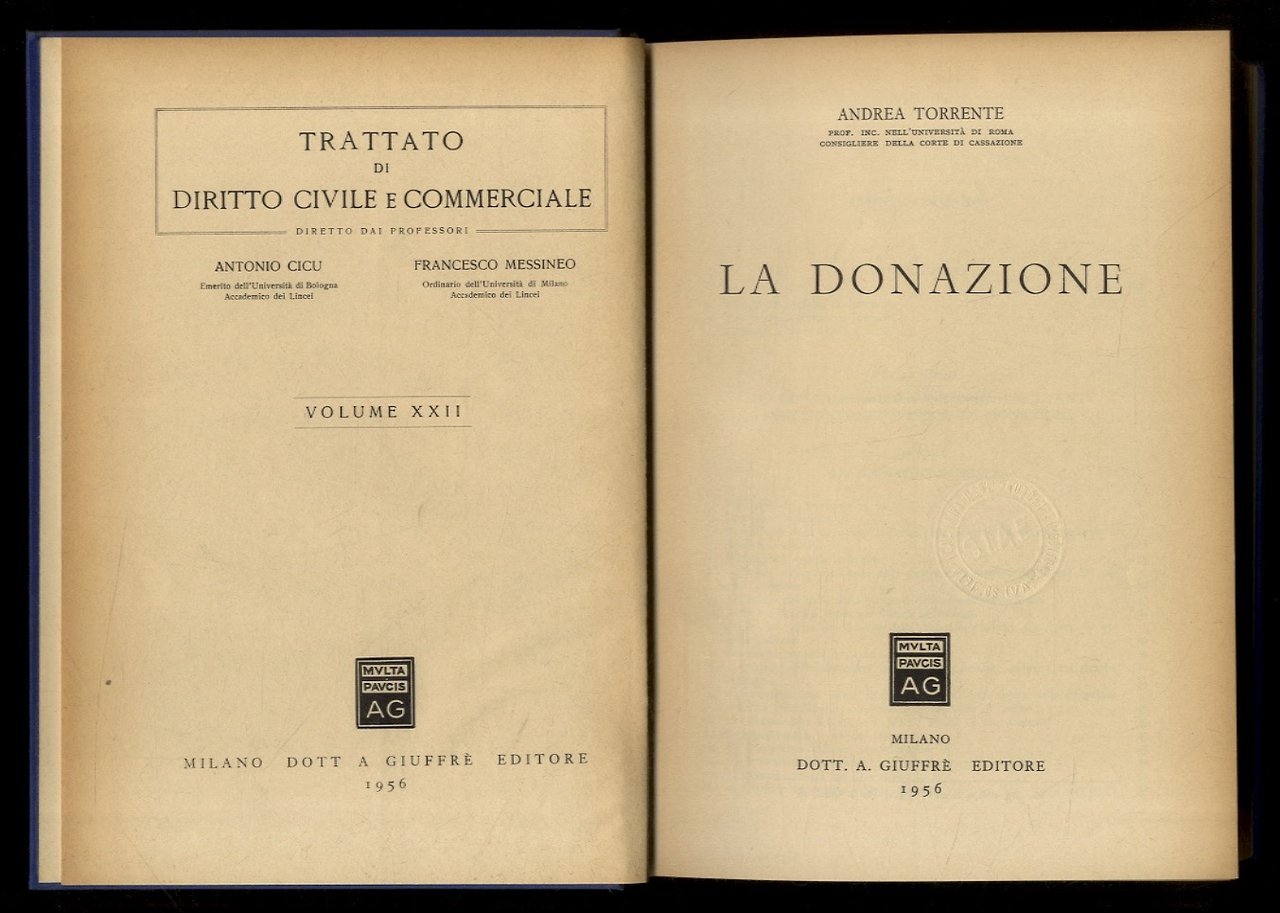 La donazione. | Immagine principale