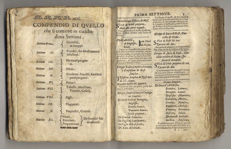 [La farmacopea o antidotario dell'eccellentissimo Collegio de' signori medici di Bergomo, nel quale si contiene il modo di comporre i medicamenti hoggidì più usitati nelle spetiarie. Tradotto dalla latina nella volgar lingua per d. Tito Sanpellegrino cittadino di essa, & spetiale [.]. In questa ultima impressione assai migliorata, & con ogni diligenza corretta, & emendata.]