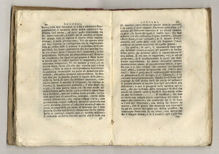 La gamologia, o sia Dell'educazione delle zittelle destinate per il …