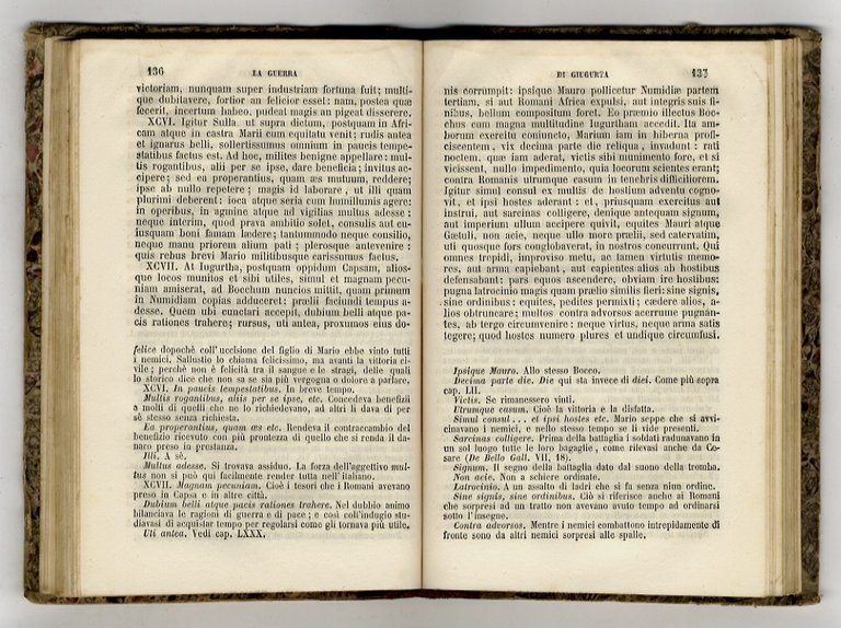 La guerra di Giugurta e la congiura di Catilina. Con …