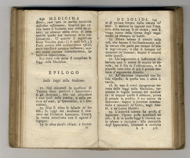 La medicina statica di Santorio de' Santorj da Capo d'Istria …