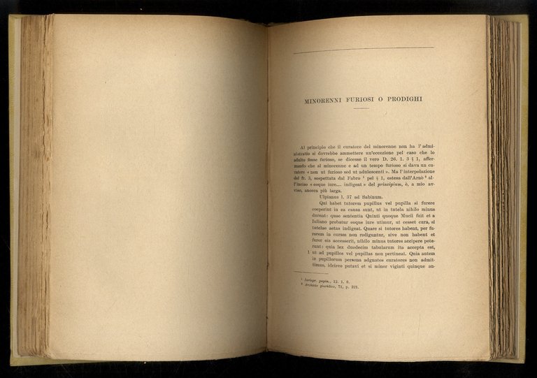 La minore età nel diritto romano.