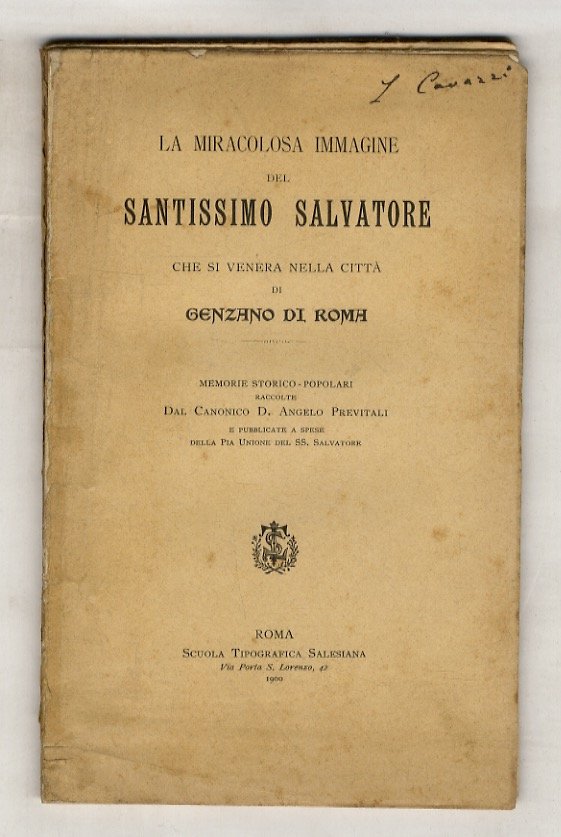 La miracolosa immagine del Santissimo Salvatore che si venera nella …