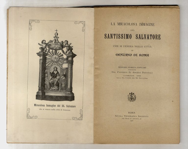 La miracolosa immagine del Santissimo Salvatore che si venera nella …