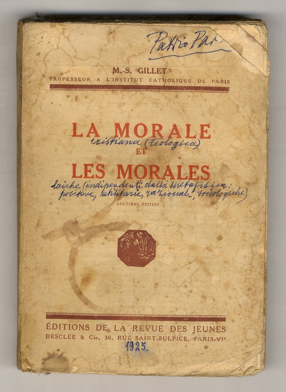 La Morale et les morales. 2ème édition.