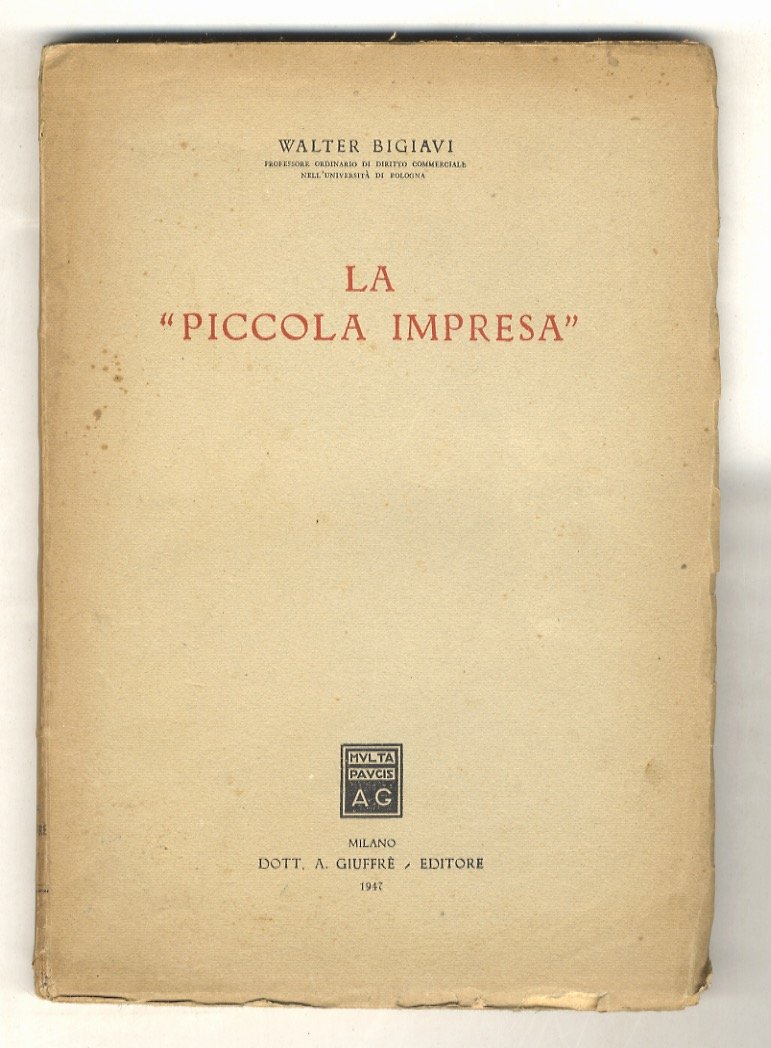 La “piccola impresa”. | Immagine principale