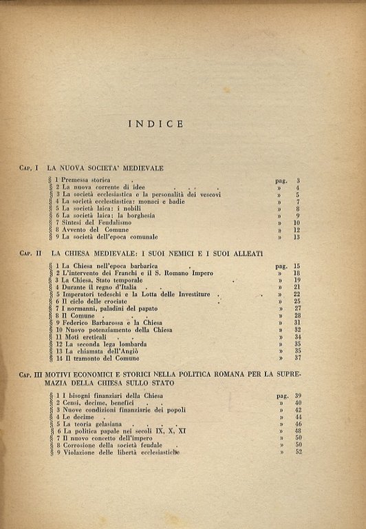 La politica ecclesiastica e i rapporti tra Stato e Chiesa …