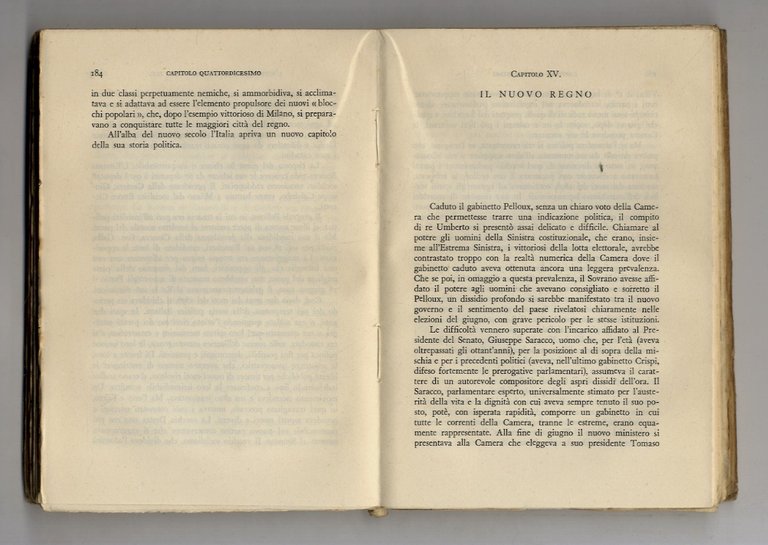 La politica italiana da Porta Pia a Vittorio Veneto. (1870-1918).