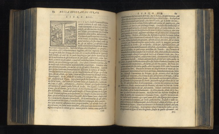 La prima parte della Geografia di Strabone, di greco tradotta …