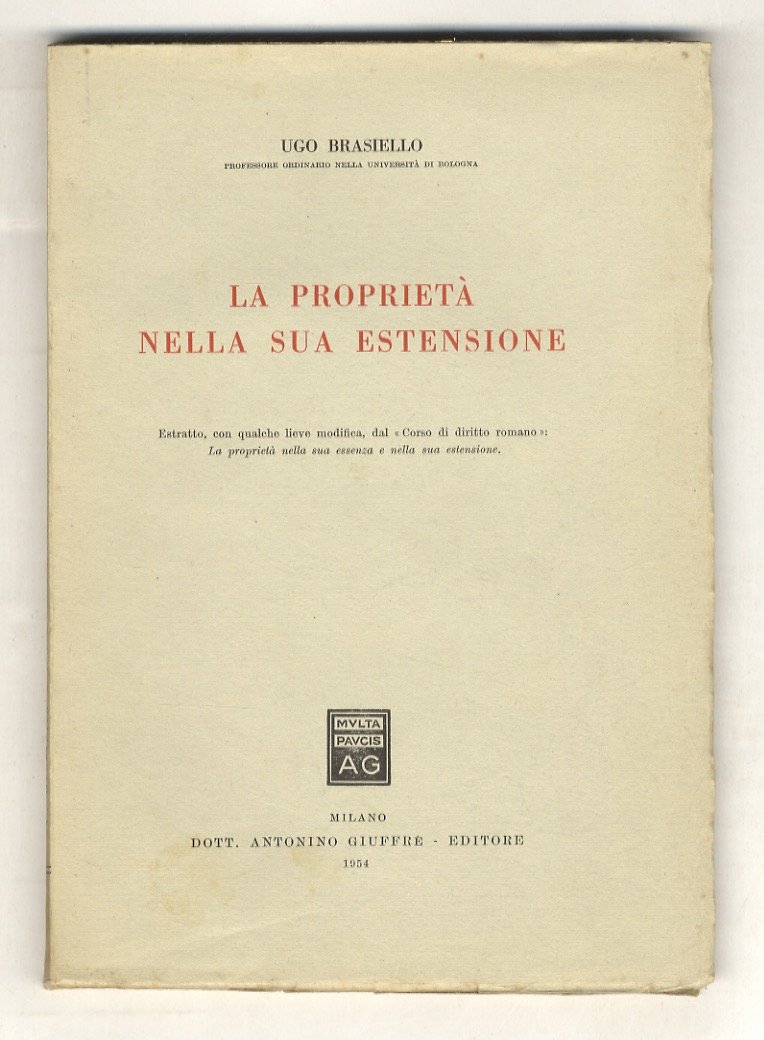 La proprietà nella sua estensione.