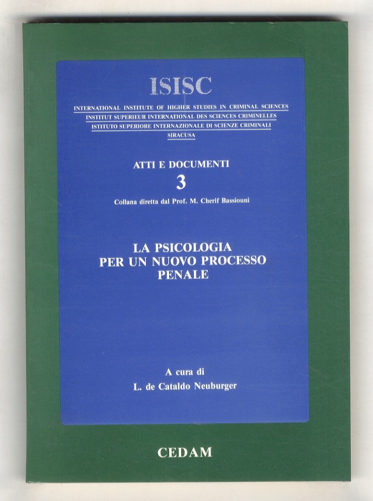 La psicologia per un nuovo processo penale.