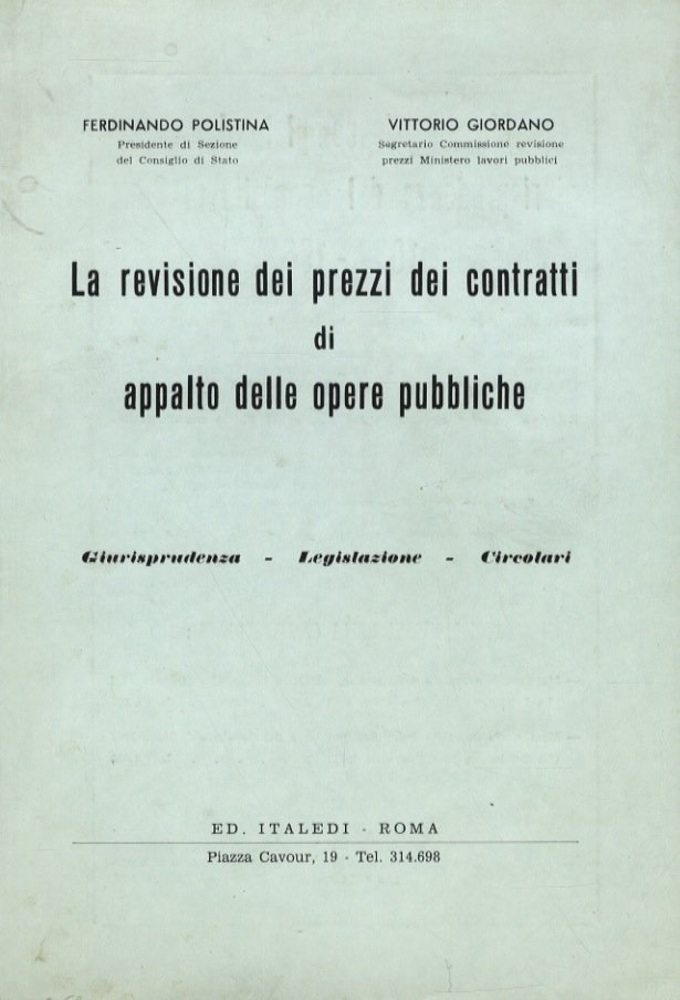 La revisione dei prezzi dei contratti di appalto delle opere … | Immagine principale