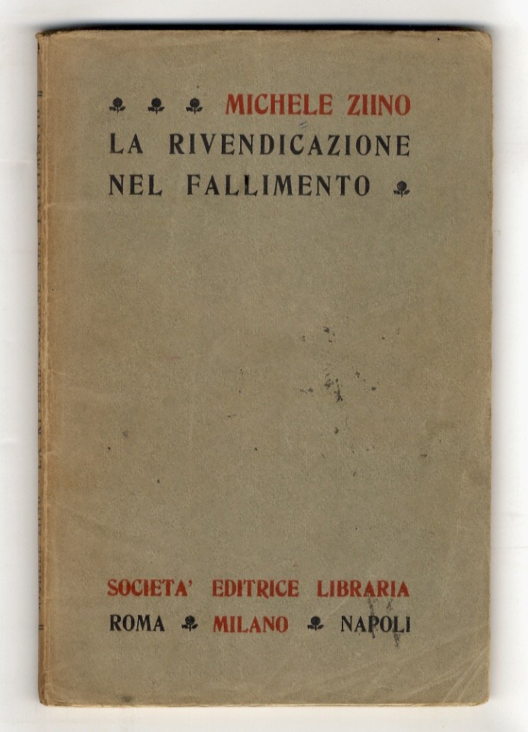 La rivendicazione nel fallimento.