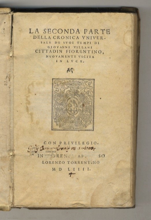 La seconda parte della cronica universale de suoi tempi di …