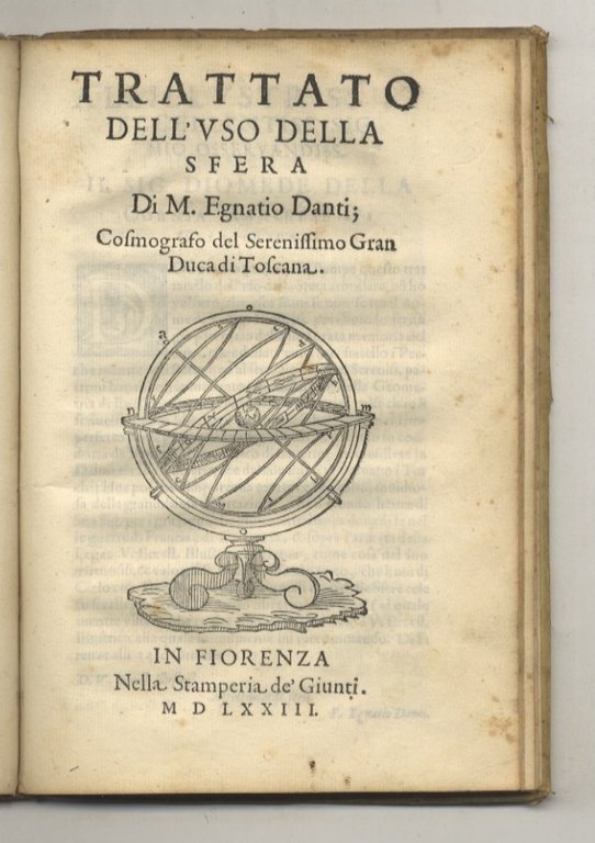 La sfera di Proclo Liceo tradotta da maestro Egnatio Danti; …