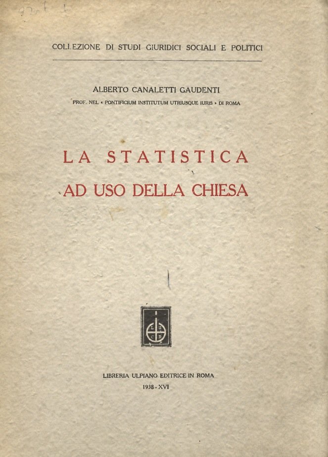 La statistica ad uso della Chiesa.