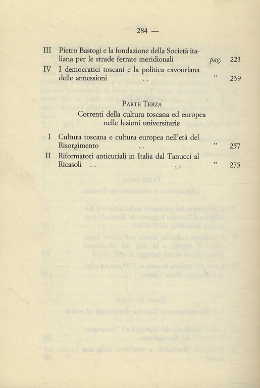 La Toscana civile. Lotte politiche e correnti culturali tra Sette …