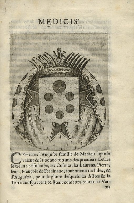 La Toscane françoise contenant les eloges des plus illustres Florentins …