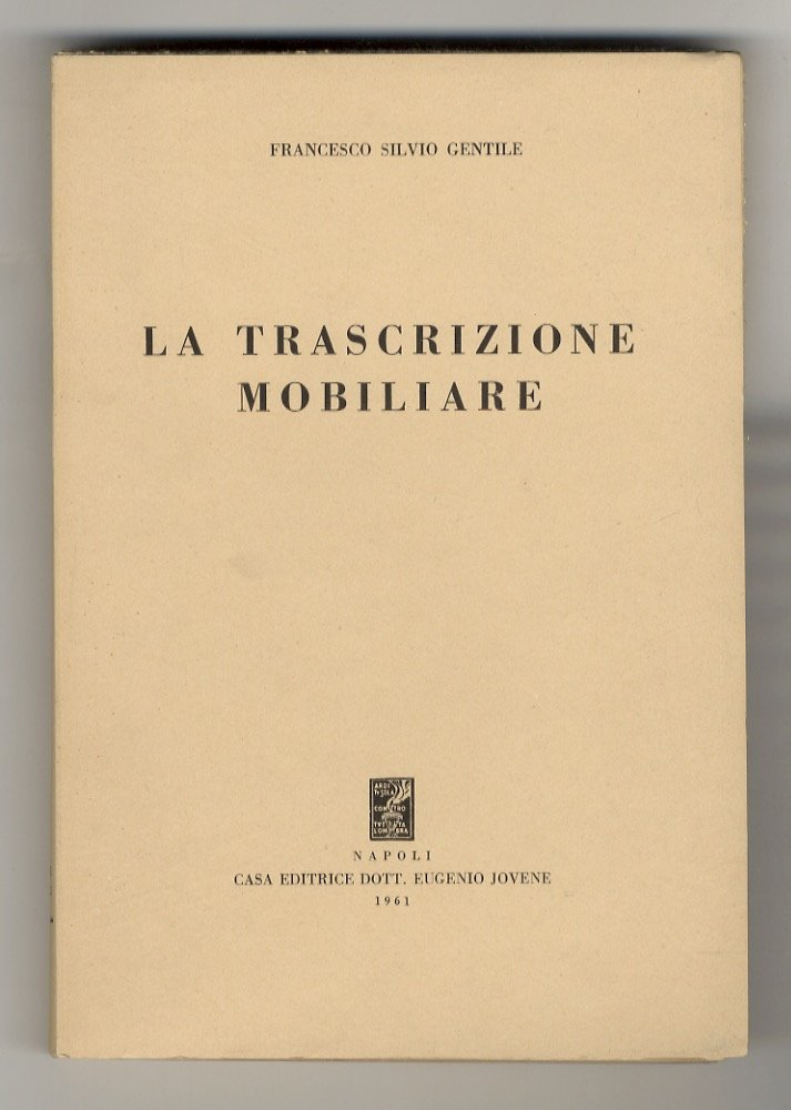 La trascrizione mobiliare.