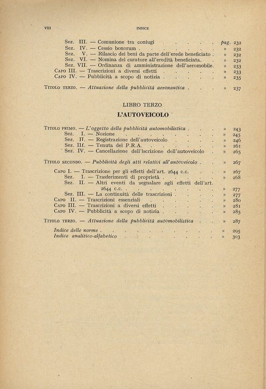 La trascrizione mobiliare.