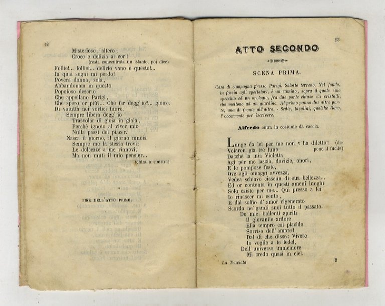 La Traviata. Libretto di Francesco Maria Piave, musica del Maestro … | Immagine Gallery 3