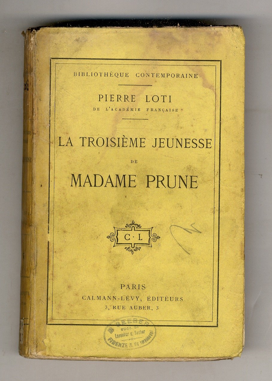 La troisième jeunesse de Madame Prune.