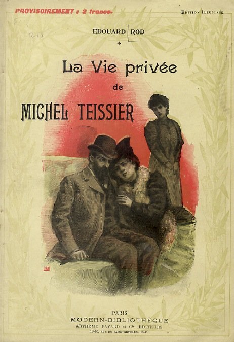 La vie privée de Michel Teissier. Illustrations d'après les aquarelles …