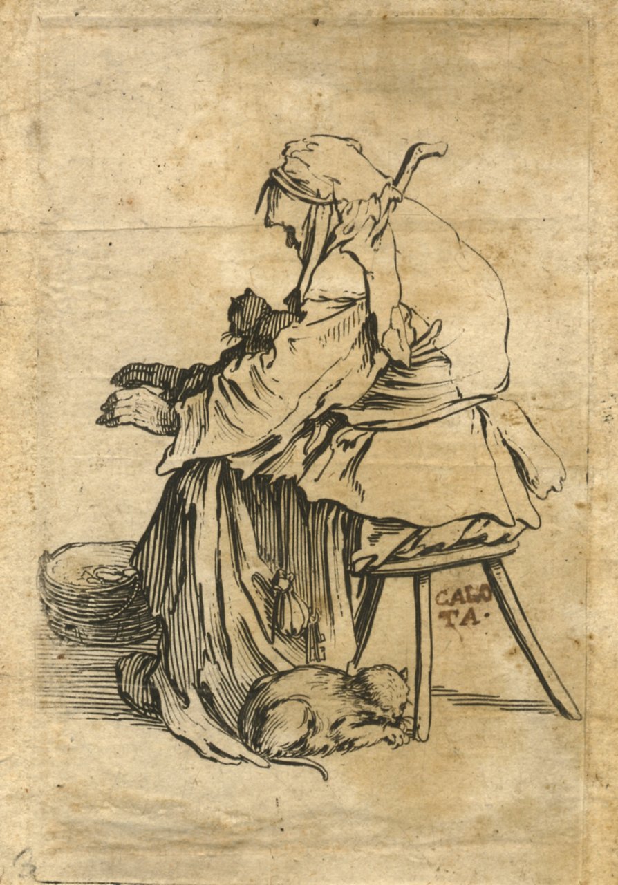 La vieille aux chats.