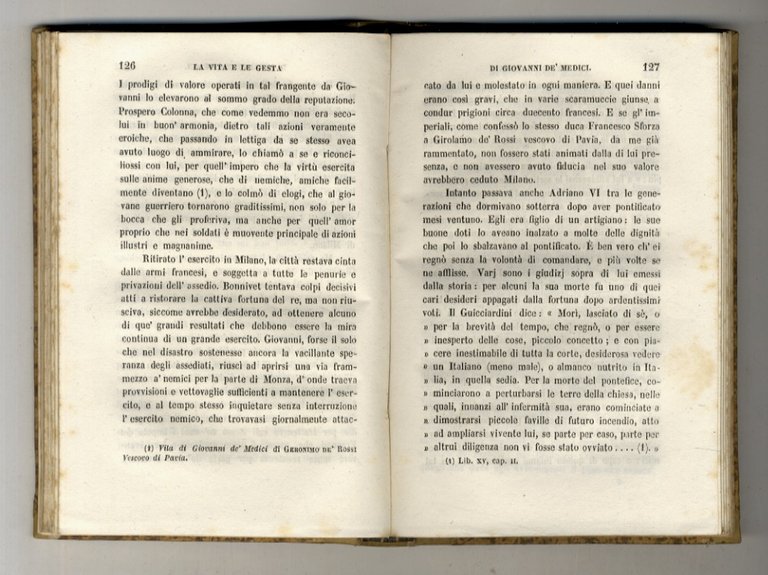 La vita e le gesta di Giovanni de' Medici o …