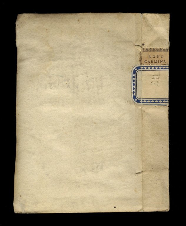 Latina carmina Peregrini Roni mutinensis quae in Auximate Collegio recitata …