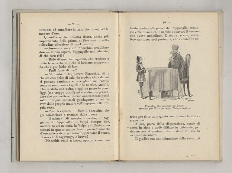 Le Avventure di Pinocchio. Storia di un burattino. Illustrata da …