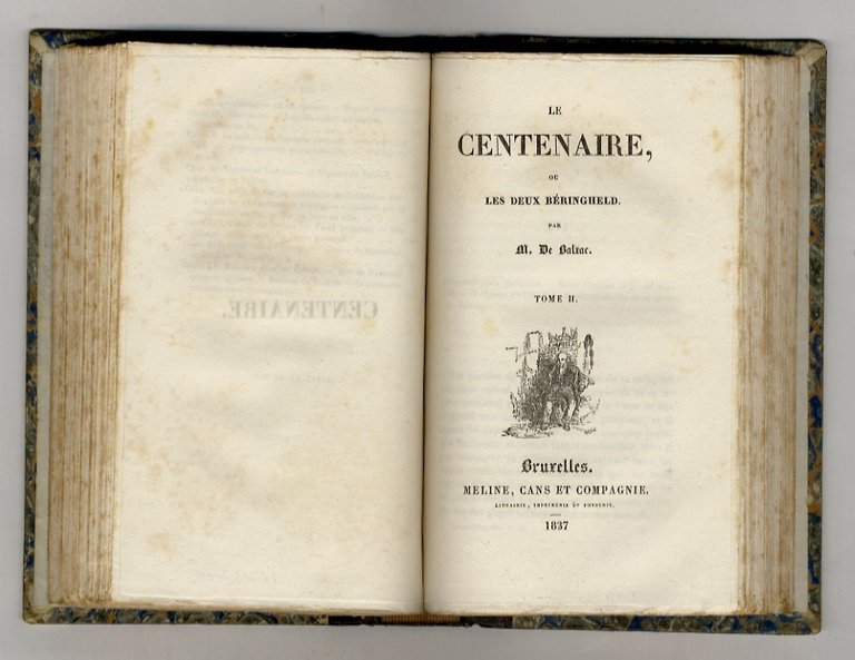 Le centenaire ou les deux Béringheld. Par m. de Balzac. …