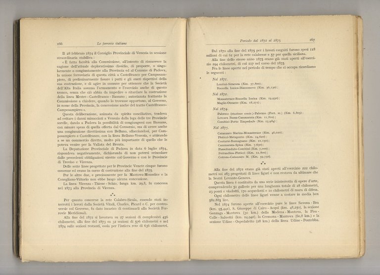 Le Ferrovie italiane. Storia politica ed economica.