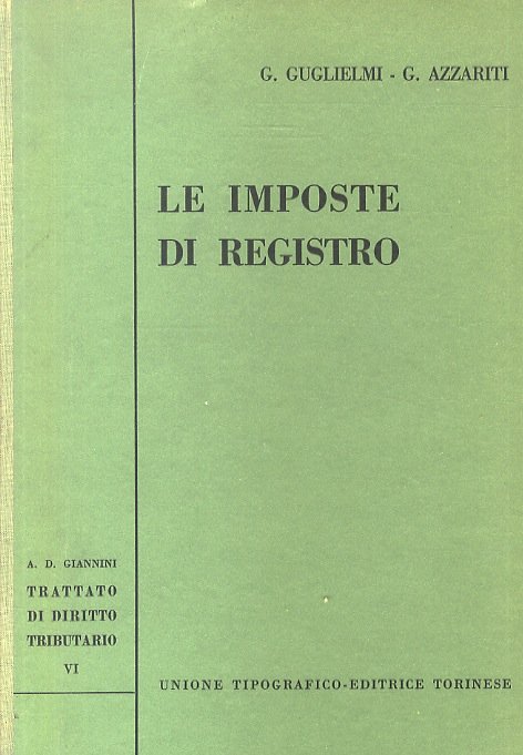 Le imposte di registro.