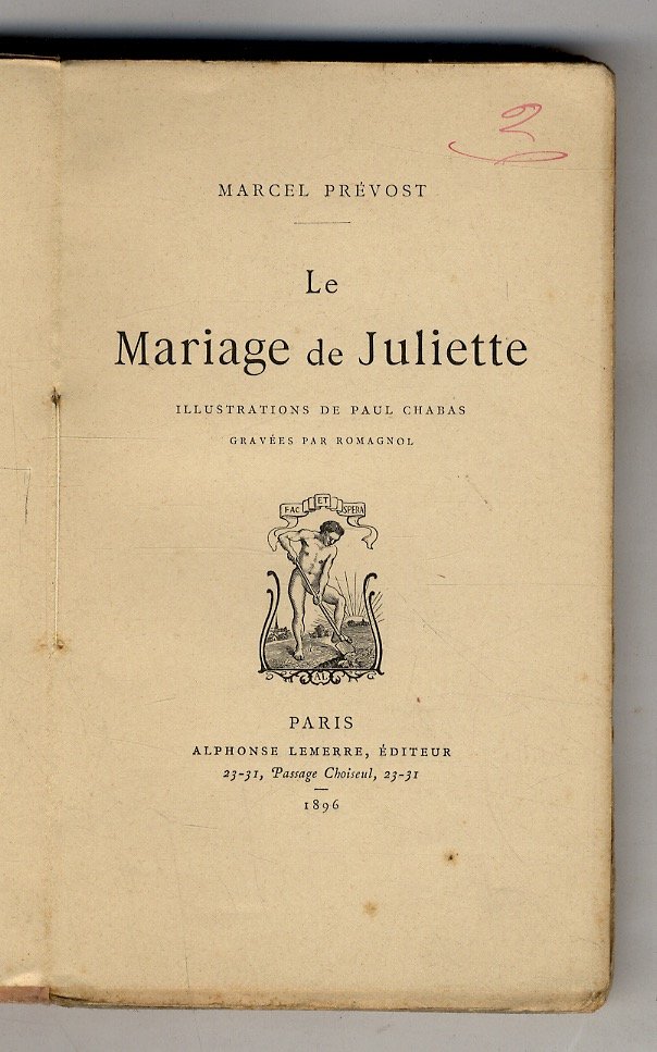 Le Mariage de Juliette.