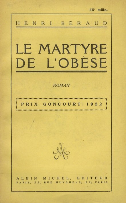 Le martyre de l'obèse.